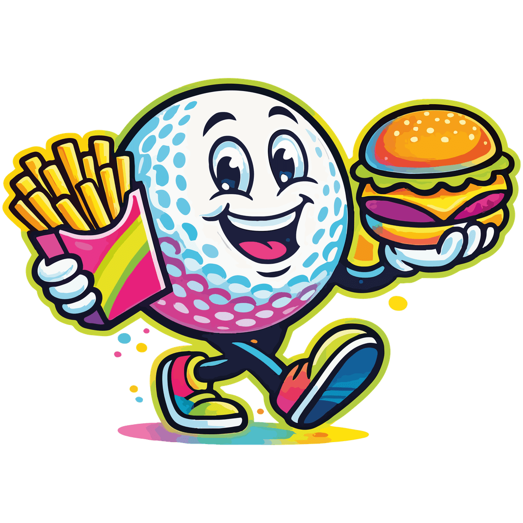 Putt Daddy — Swing ATL's mini golf mascot